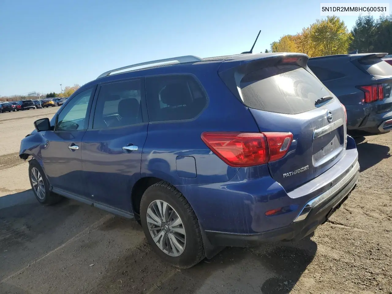 5N1DR2MM8HC600531 2017 Nissan Pathfinder S