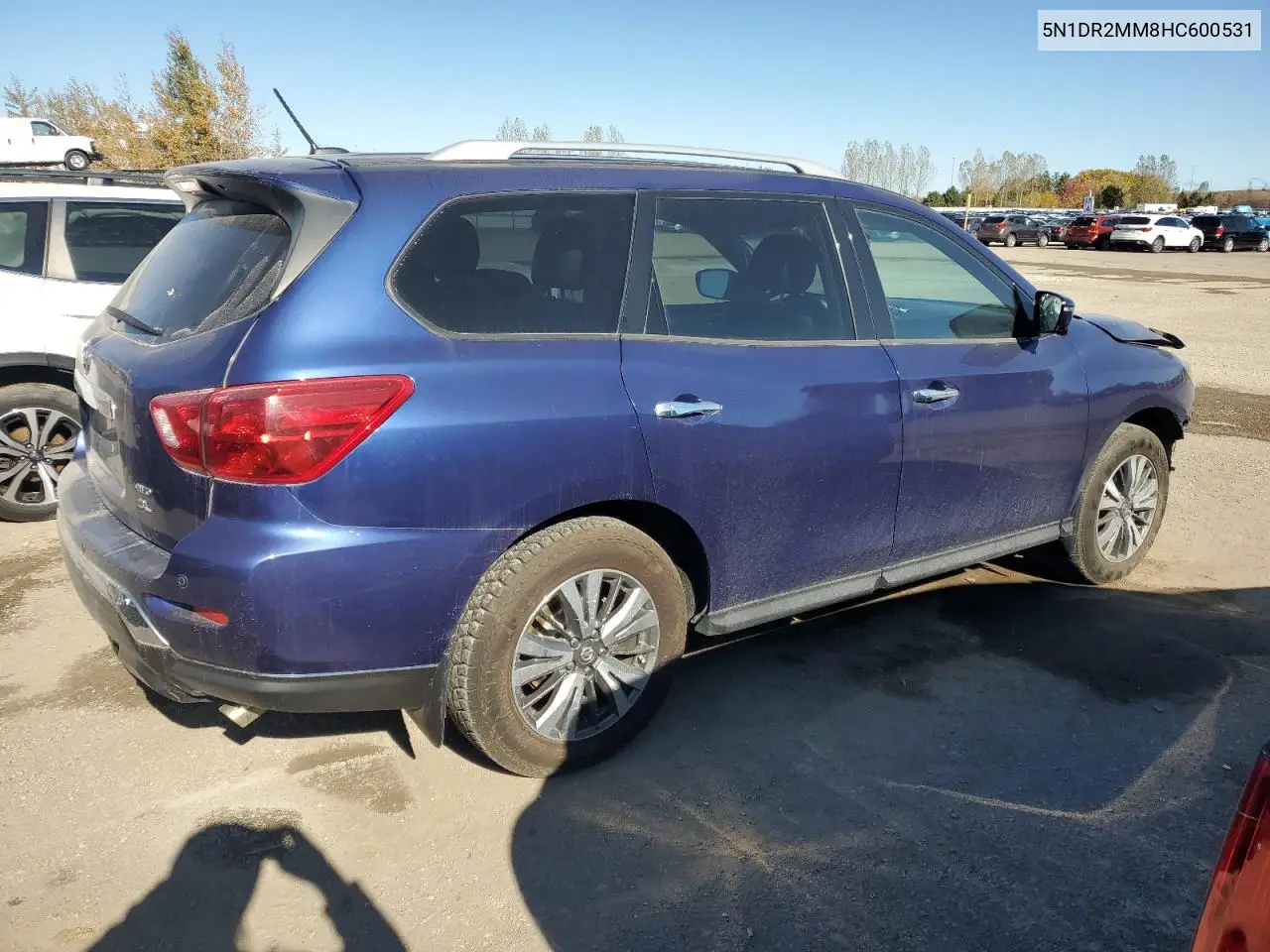 5N1DR2MM8HC600531 2017 Nissan Pathfinder S