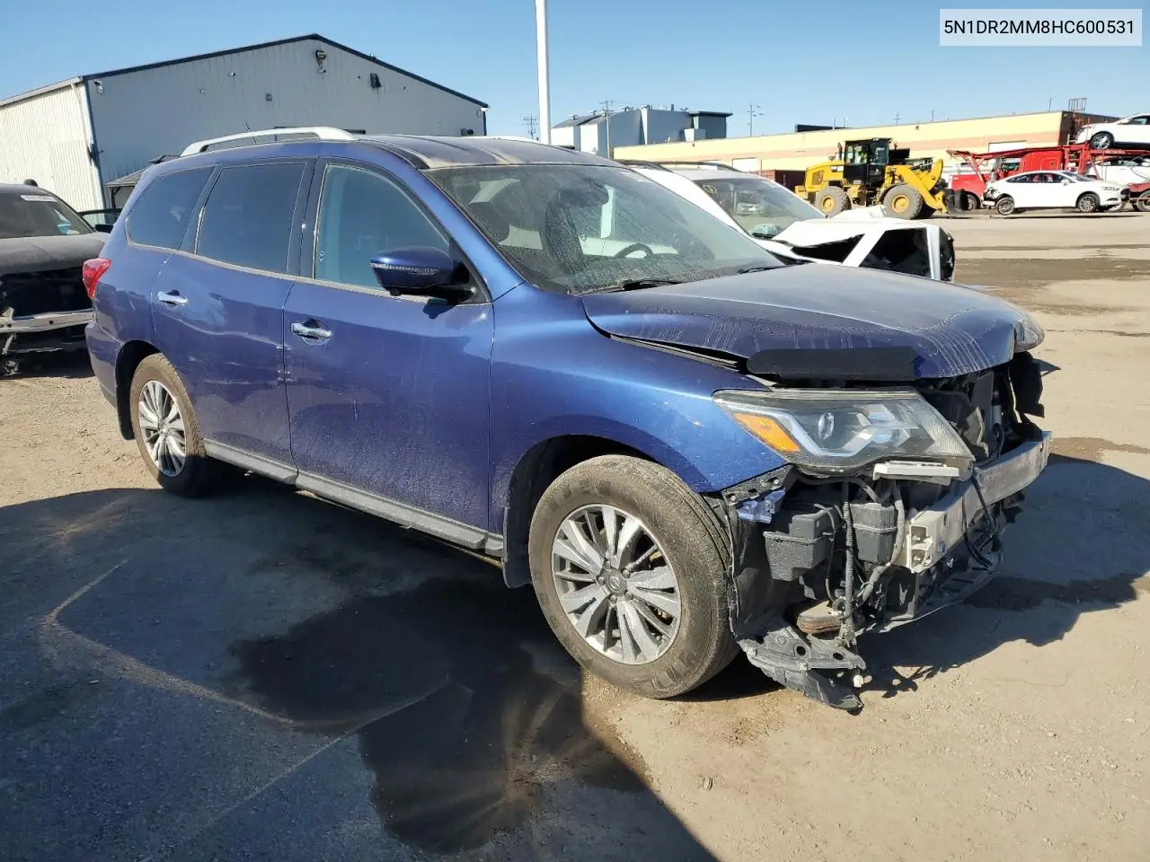5N1DR2MM8HC600531 2017 Nissan Pathfinder S