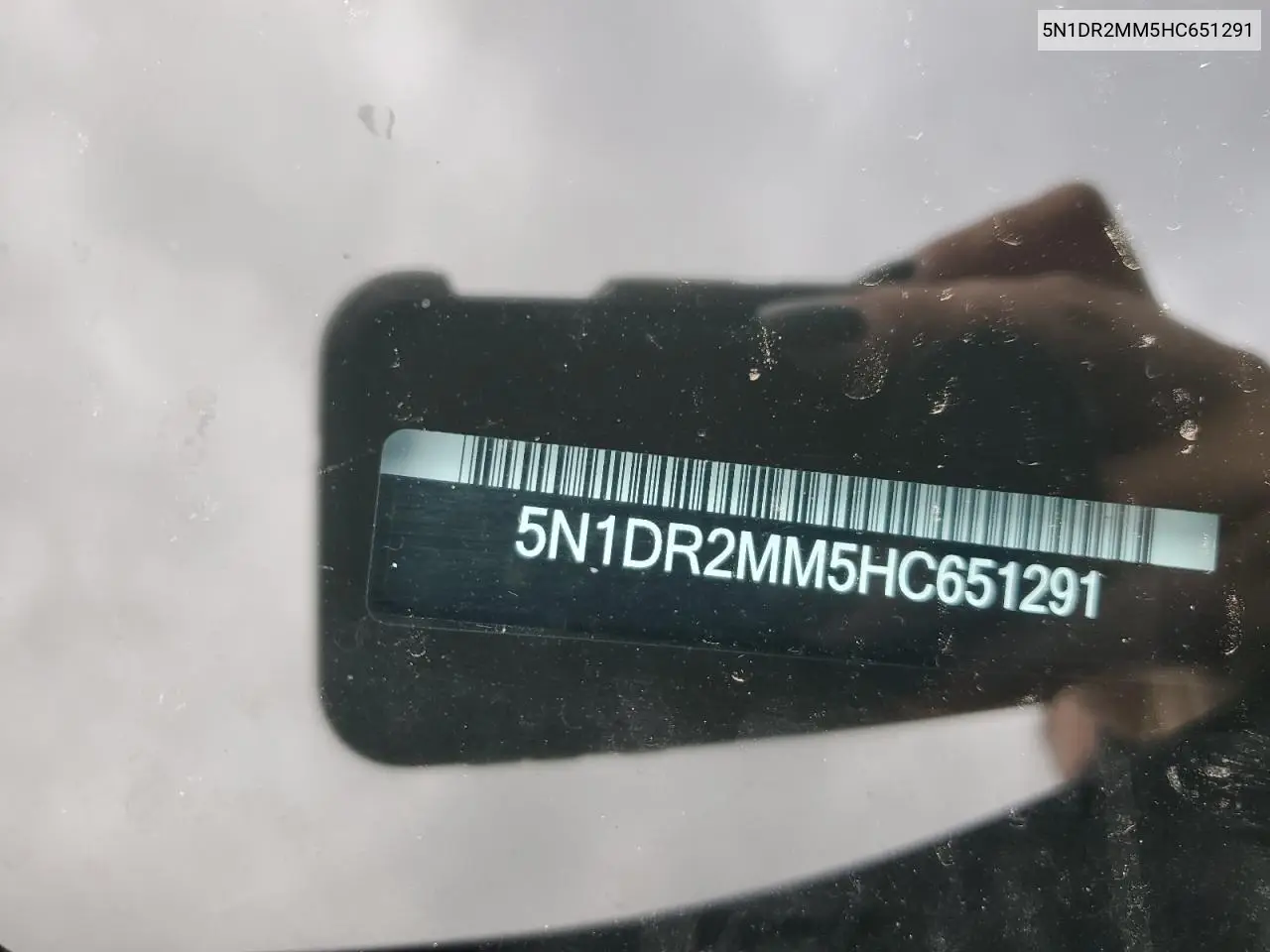 5N1DR2MM5HC651291 2017 Nissan Pathfinder S