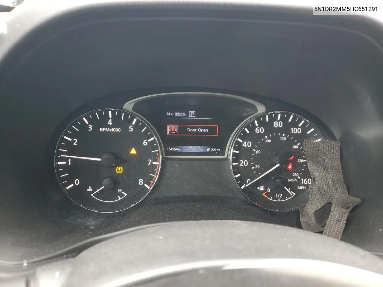 5N1DR2MM5HC651291 2017 Nissan Pathfinder S