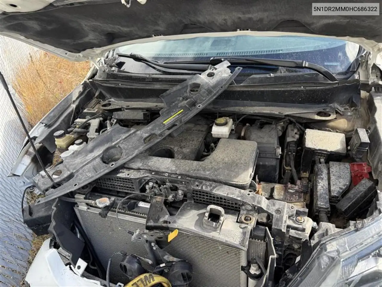 5N1DR2MM0HC686322 2017 Nissan Pathfinder S