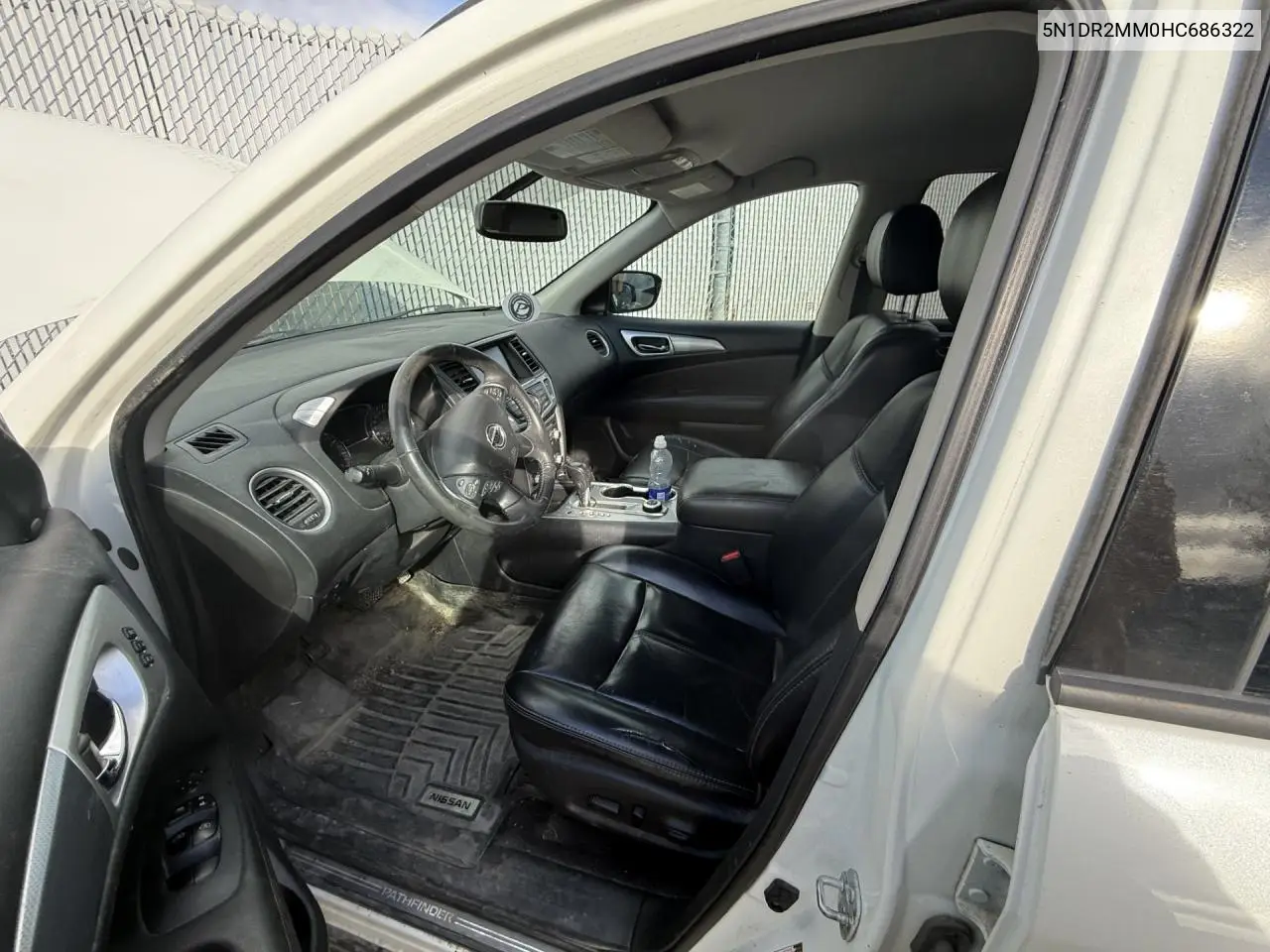 5N1DR2MM0HC686322 2017 Nissan Pathfinder S
