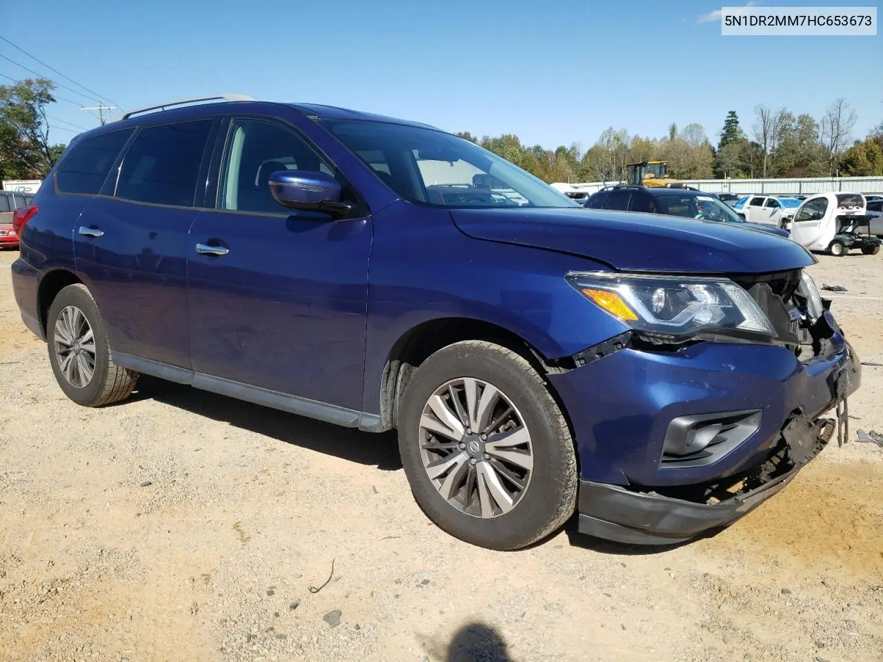 5N1DR2MM7HC653673 2017 Nissan Pathfinder S
