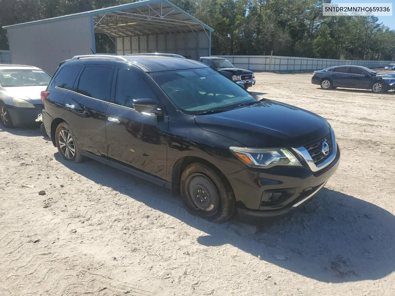 5N1DR2MN7HC659336 2017 Nissan Pathfinder S