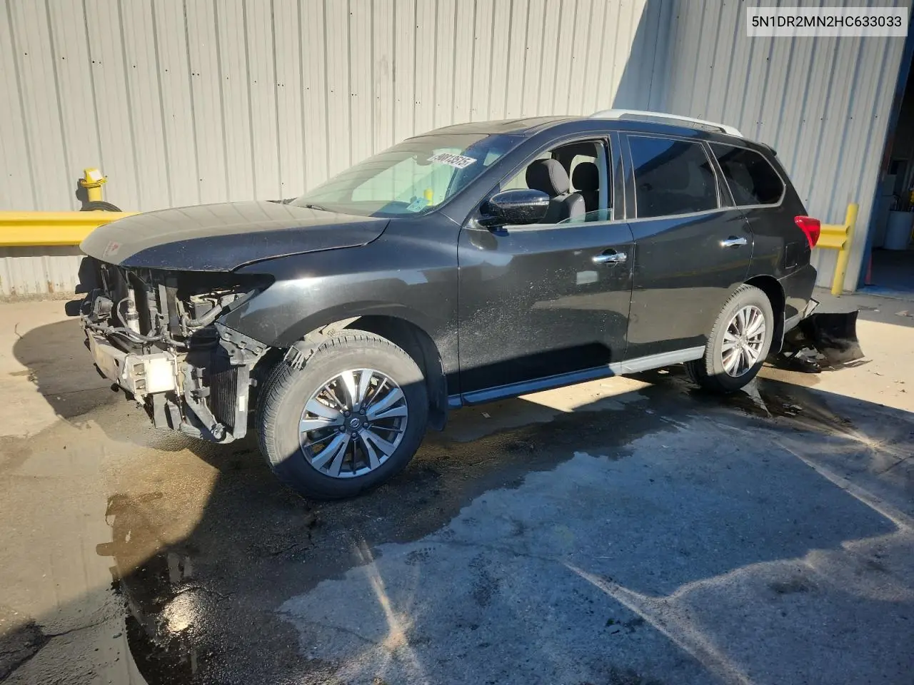 5N1DR2MN2HC633033 2017 Nissan Pathfinder S