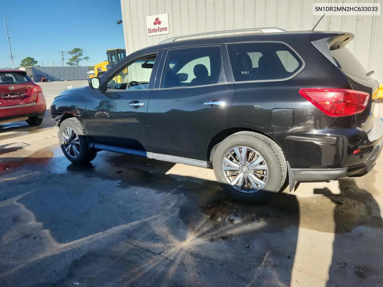 5N1DR2MN2HC633033 2017 Nissan Pathfinder S