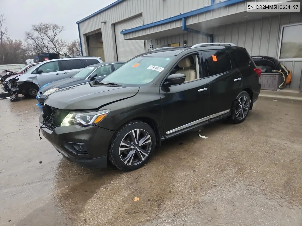 5N1DR2MM5HC634197 2017 Nissan Pathfinder S