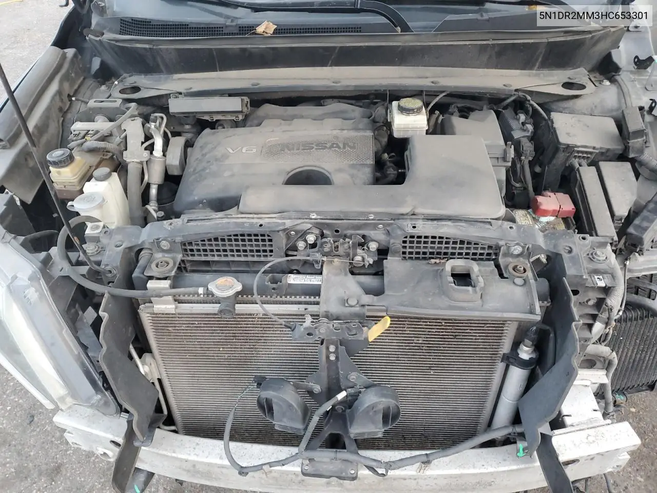 5N1DR2MM3HC653301 2017 Nissan Pathfinder S