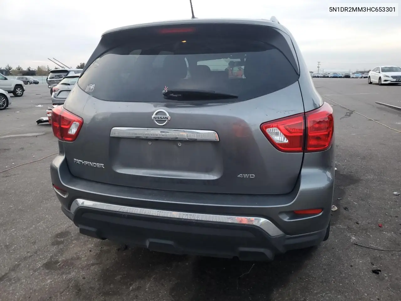 5N1DR2MM3HC653301 2017 Nissan Pathfinder S