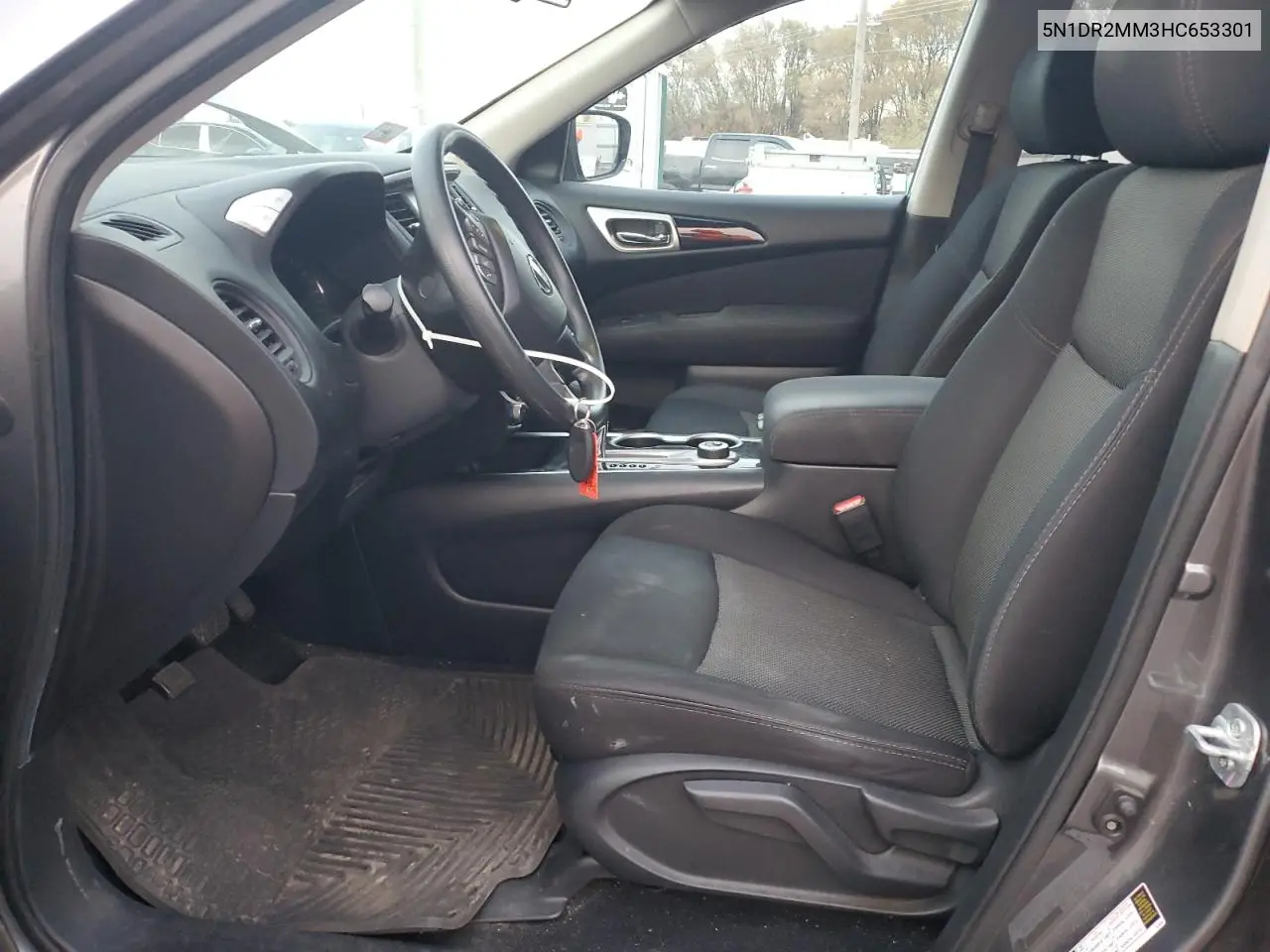 5N1DR2MM3HC653301 2017 Nissan Pathfinder S