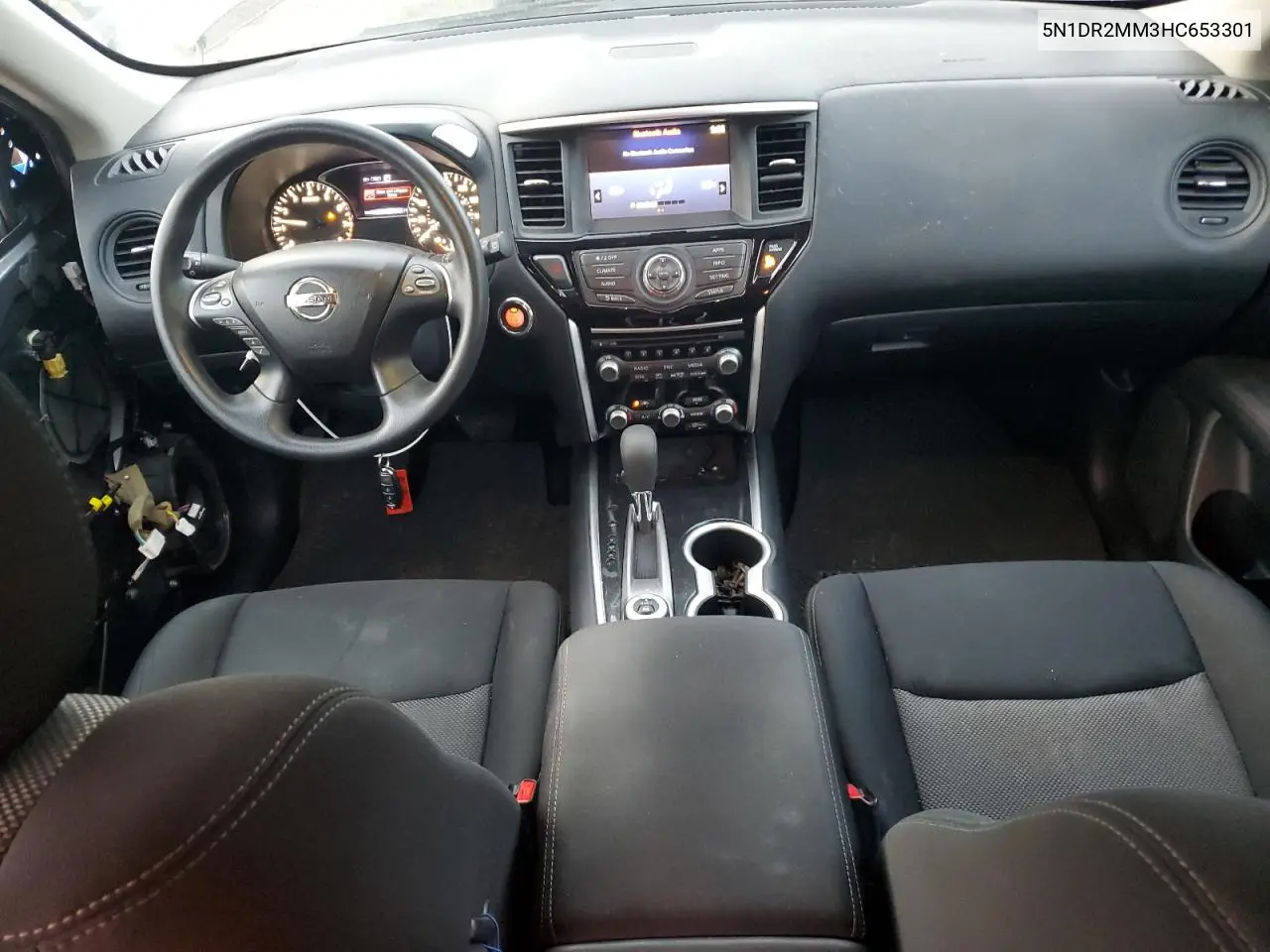 5N1DR2MM3HC653301 2017 Nissan Pathfinder S