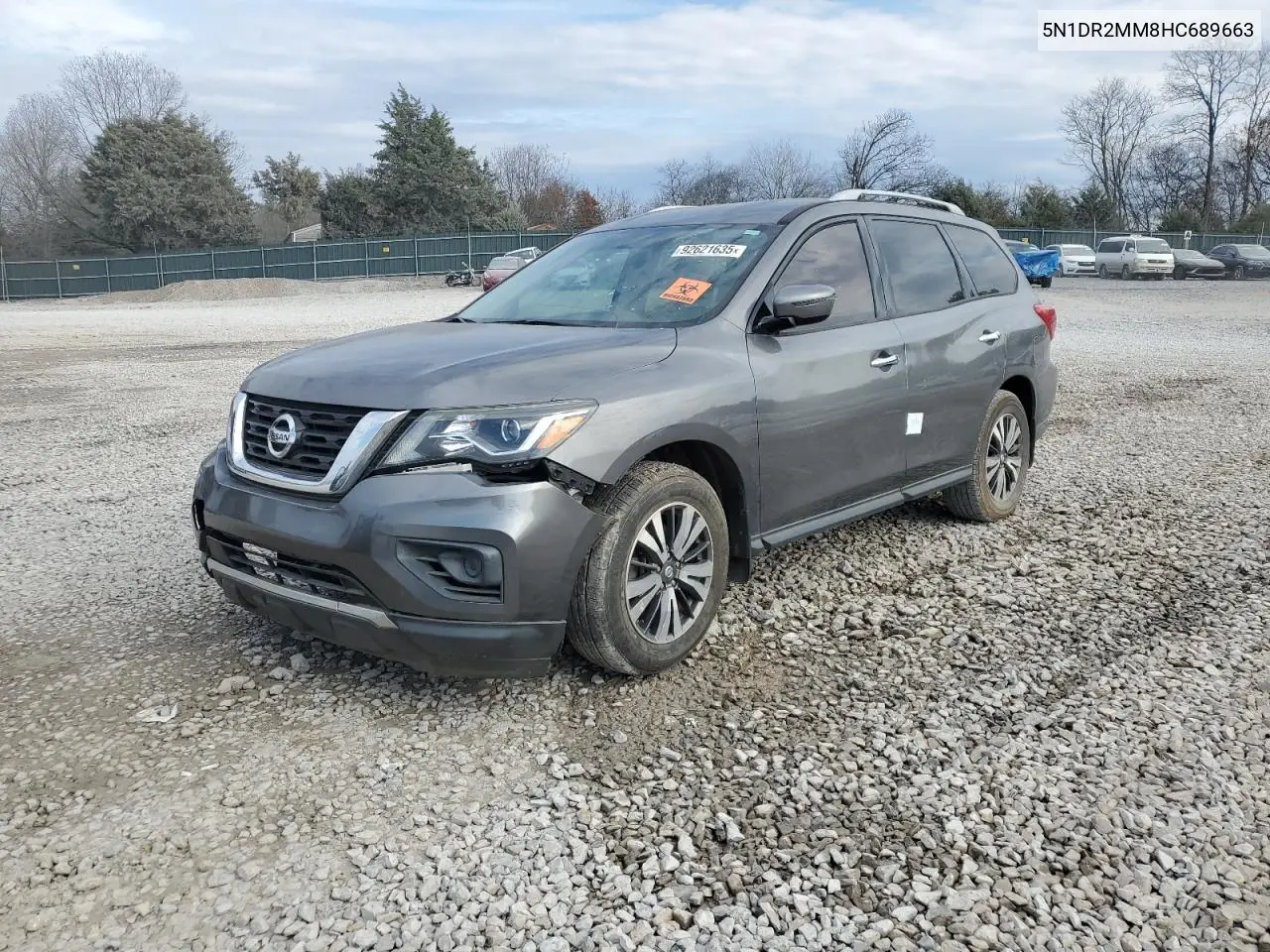 5N1DR2MM8HC689663 2017 Nissan Pathfinder S