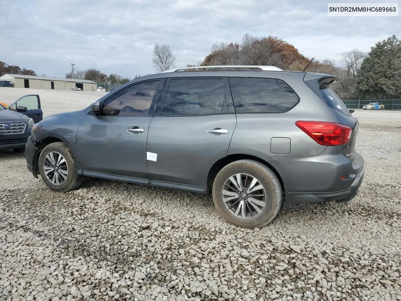 5N1DR2MM8HC689663 2017 Nissan Pathfinder S