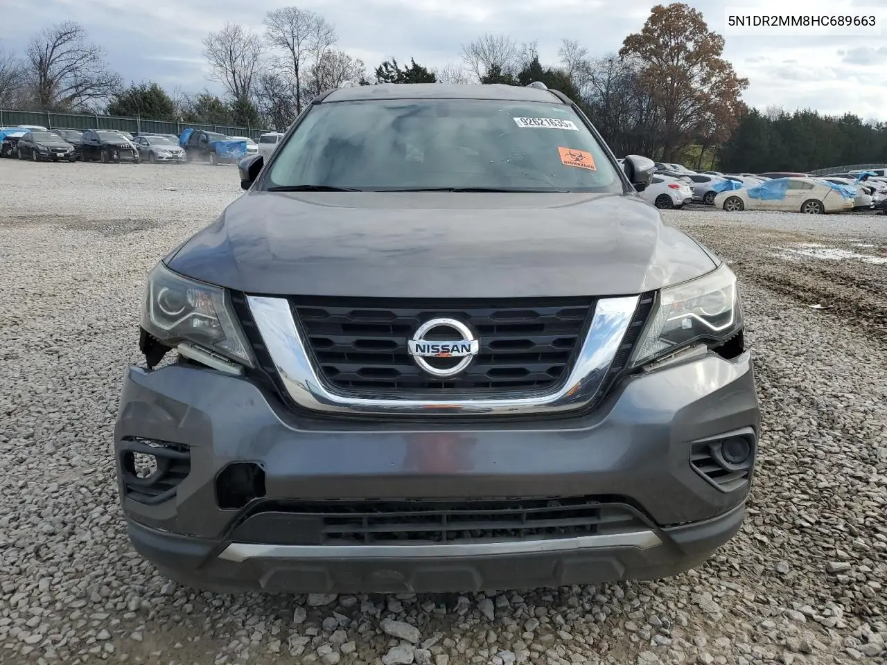 5N1DR2MM8HC689663 2017 Nissan Pathfinder S