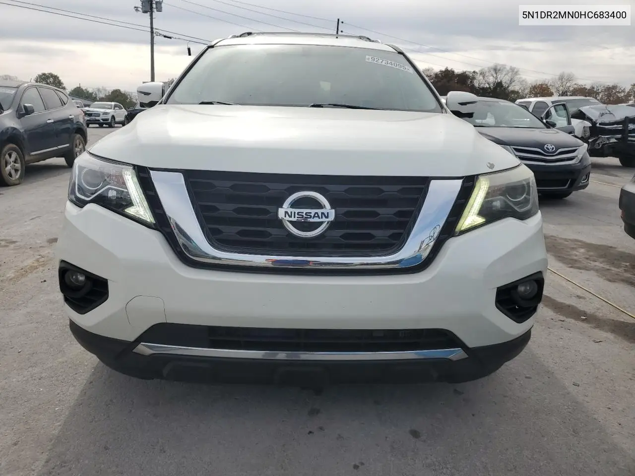 5N1DR2MN0HC683400 2017 Nissan Pathfinder S