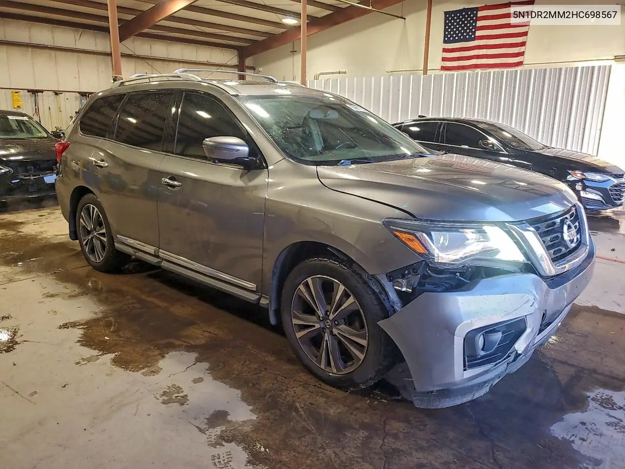 5N1DR2MM2HC698567 2017 Nissan Pathfinder S