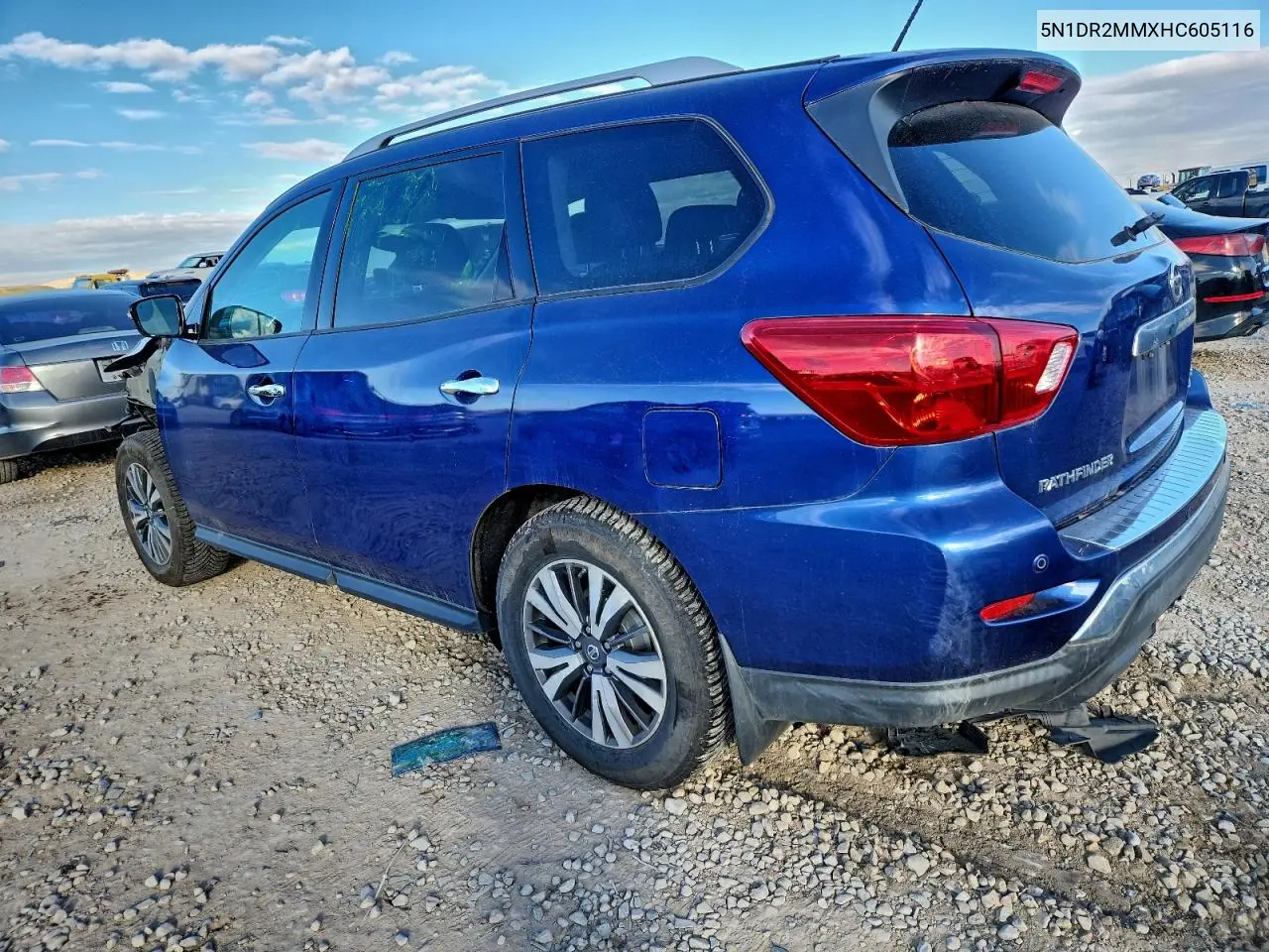 5N1DR2MMXHC605116 2017 Nissan Pathfinder S