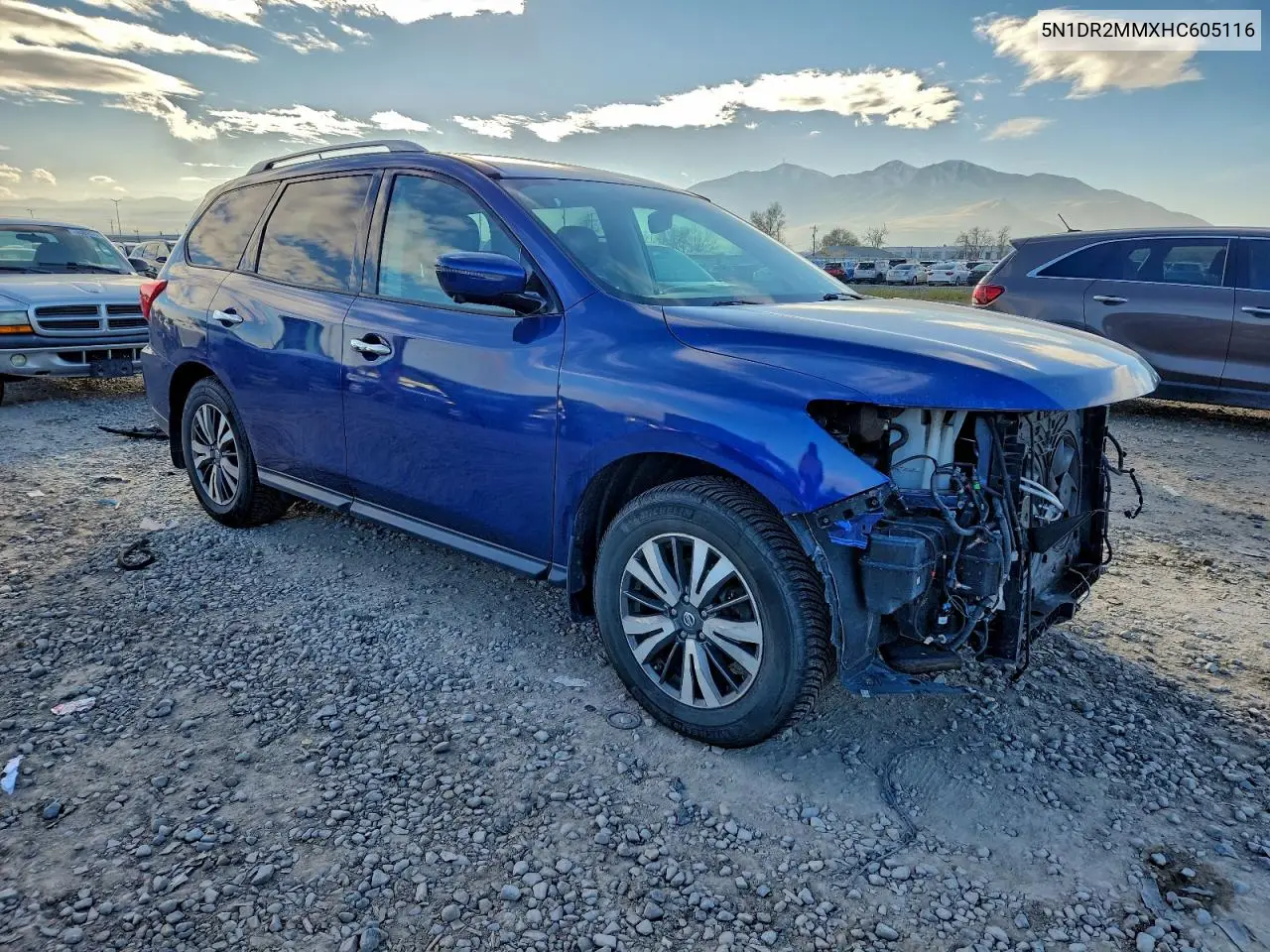 5N1DR2MMXHC605116 2017 Nissan Pathfinder S