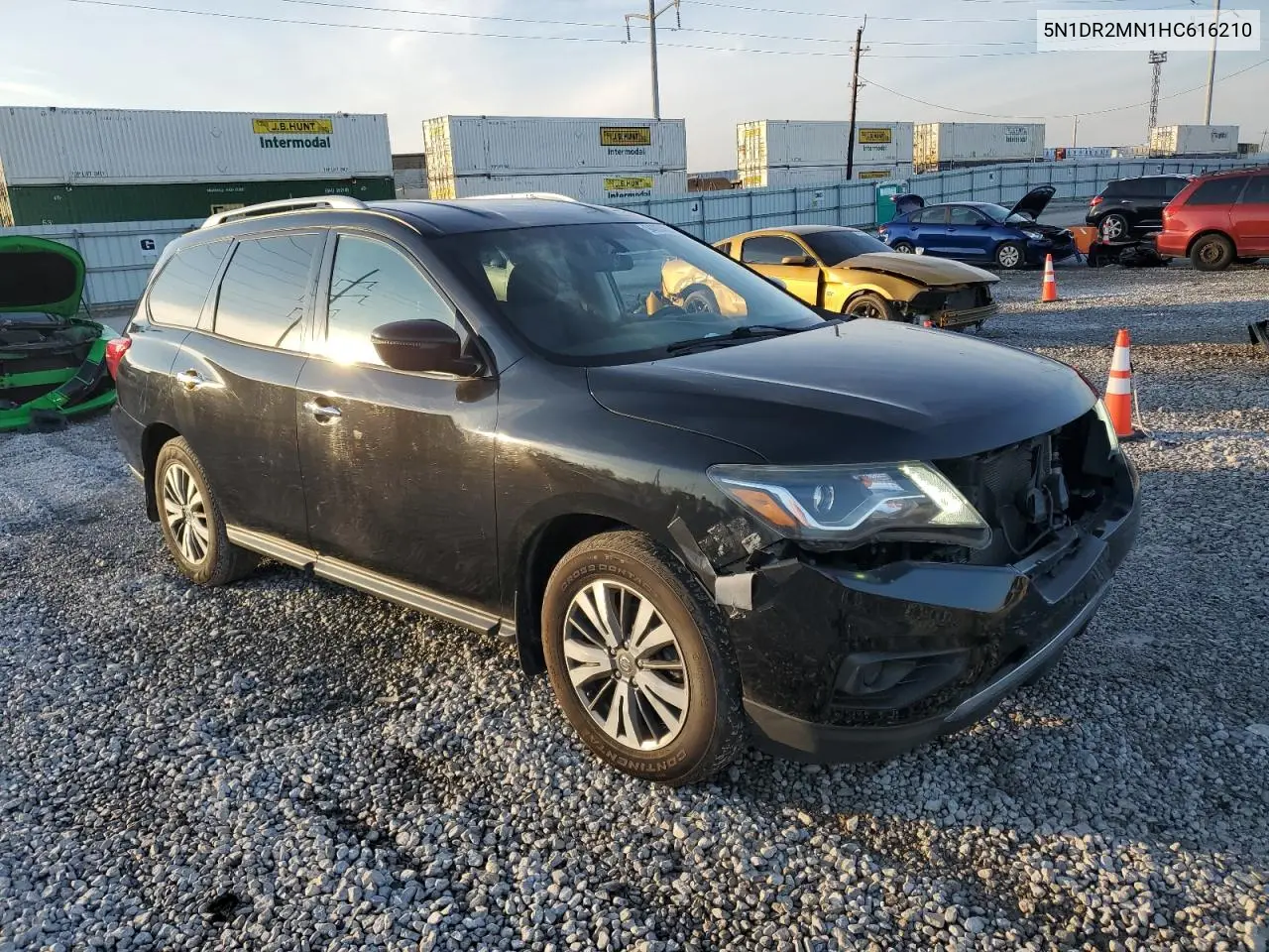 5N1DR2MN1HC616210 2017 Nissan Pathfinder S