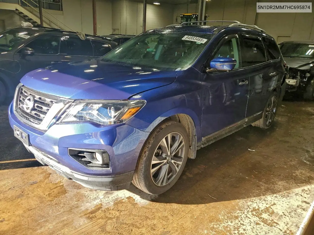5N1DR2MM7HC695874 2017 Nissan Pathfinder S