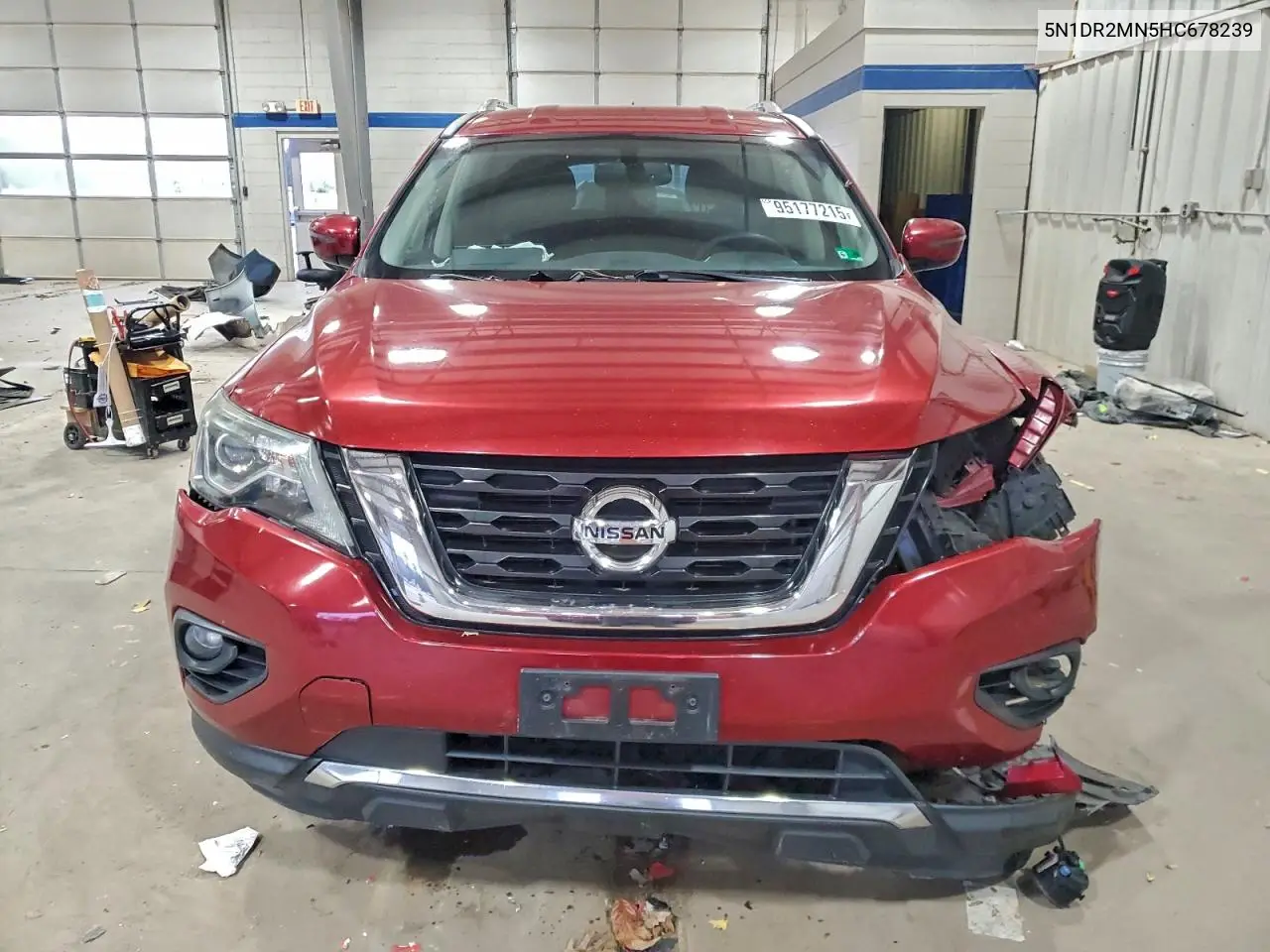 5N1DR2MN5HC678239 2017 Nissan Pathfinder S