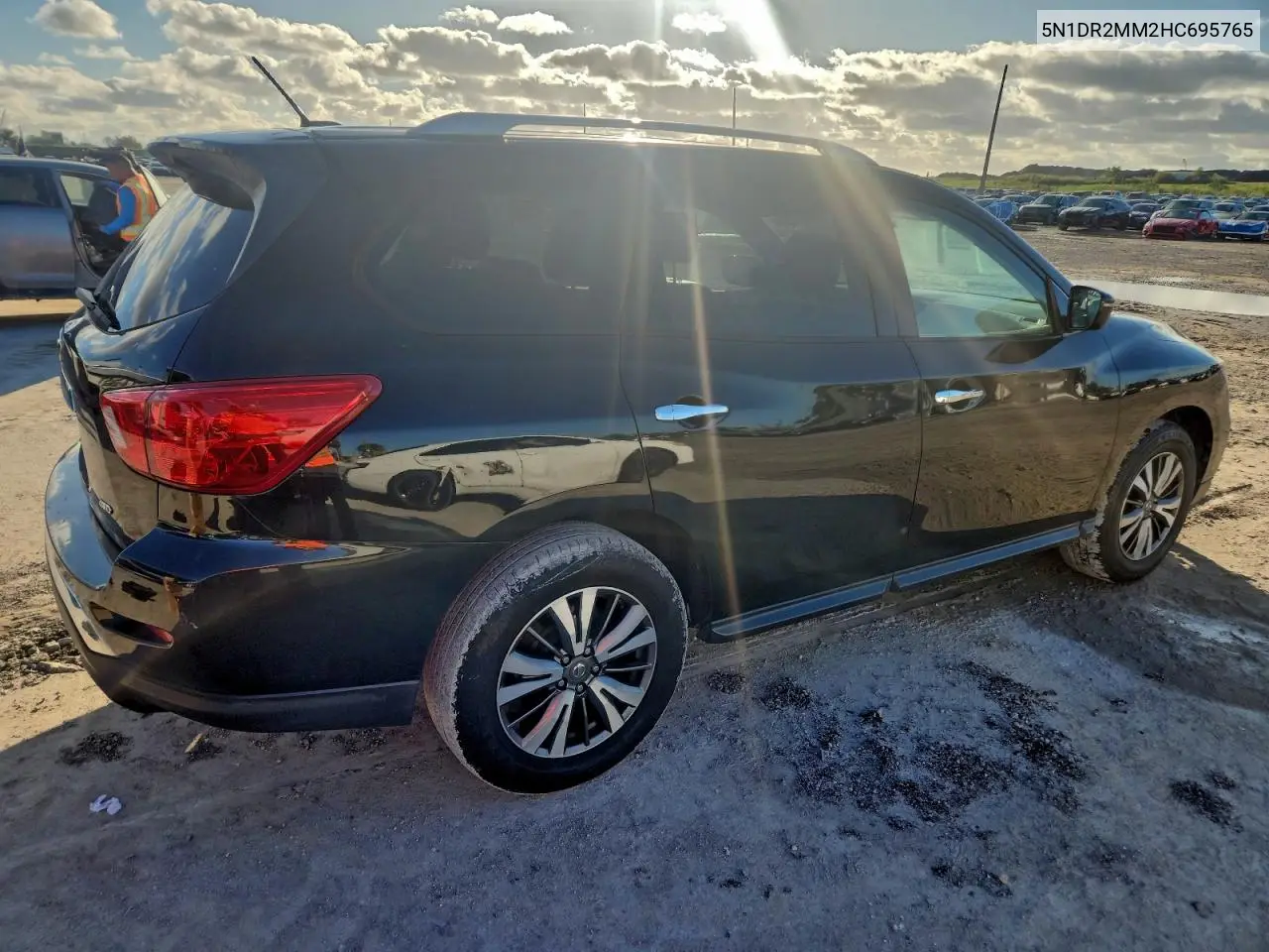 5N1DR2MM2HC695765 2017 Nissan Pathfinder S
