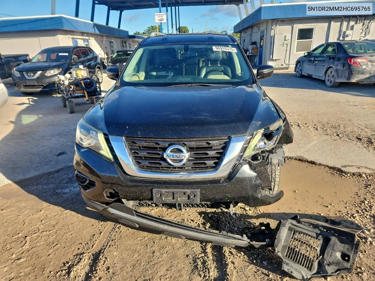 5N1DR2MM2HC695765 2017 Nissan Pathfinder S