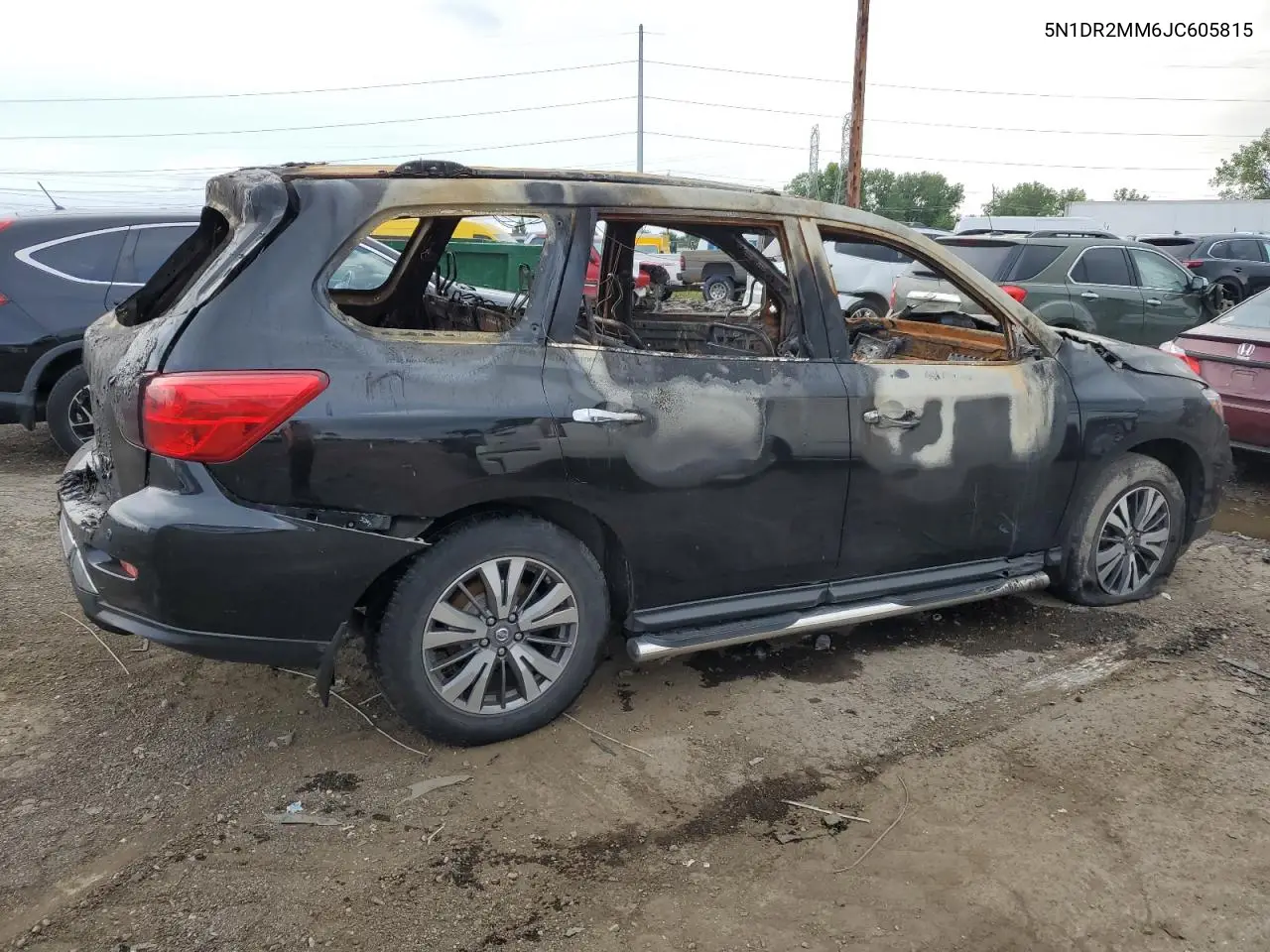 5N1DR2MM6JC605815 2018 Nissan Pathfinder S