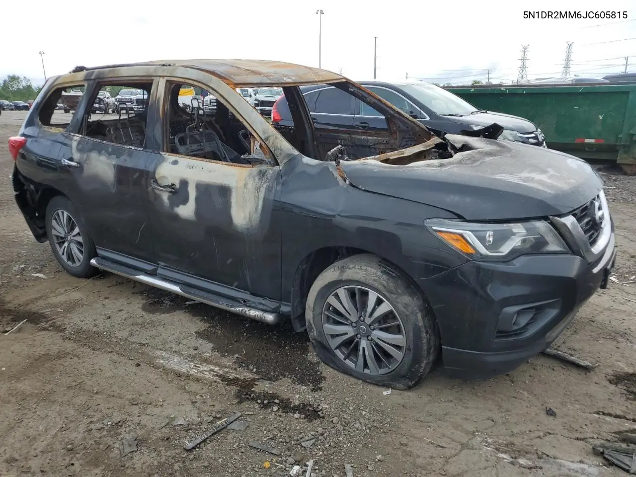 5N1DR2MM6JC605815 2018 Nissan Pathfinder S