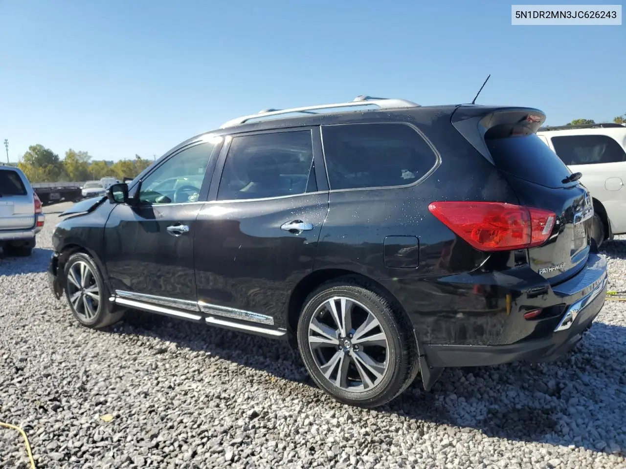 5N1DR2MN3JC626243 2018 Nissan Pathfinder S