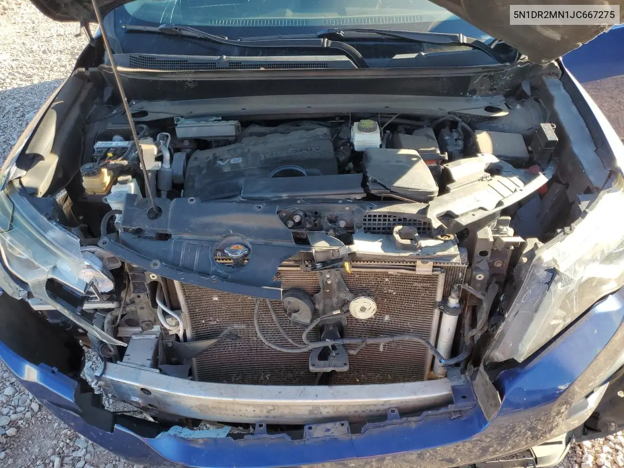 5N1DR2MN1JC667275 2018 Nissan Pathfinder S