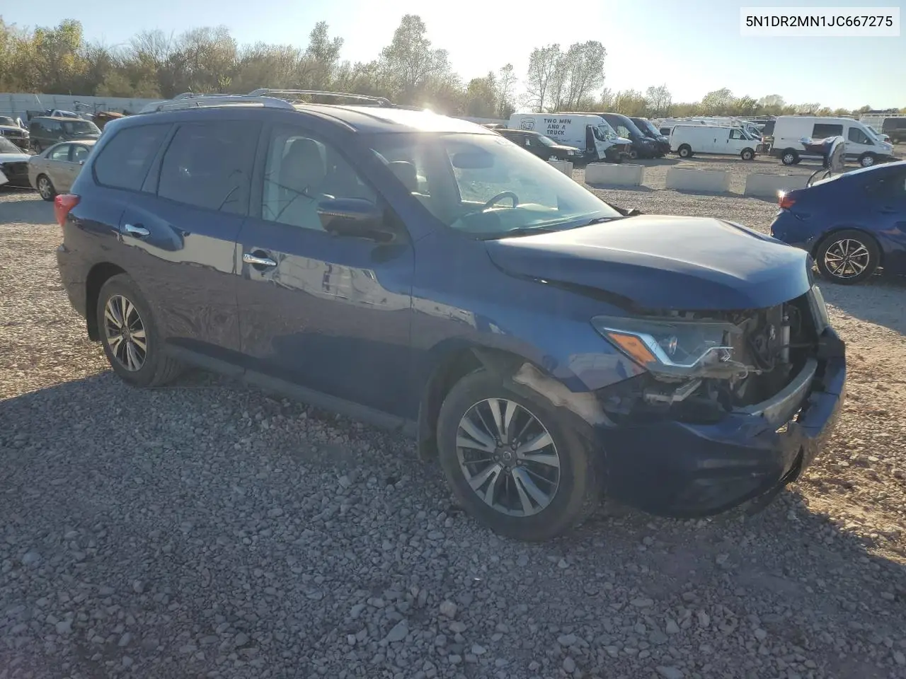 5N1DR2MN1JC667275 2018 Nissan Pathfinder S