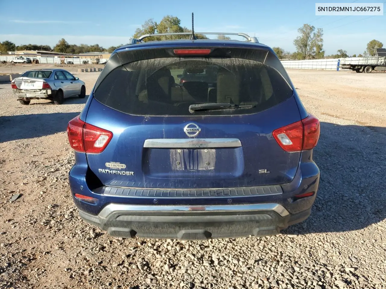 5N1DR2MN1JC667275 2018 Nissan Pathfinder S