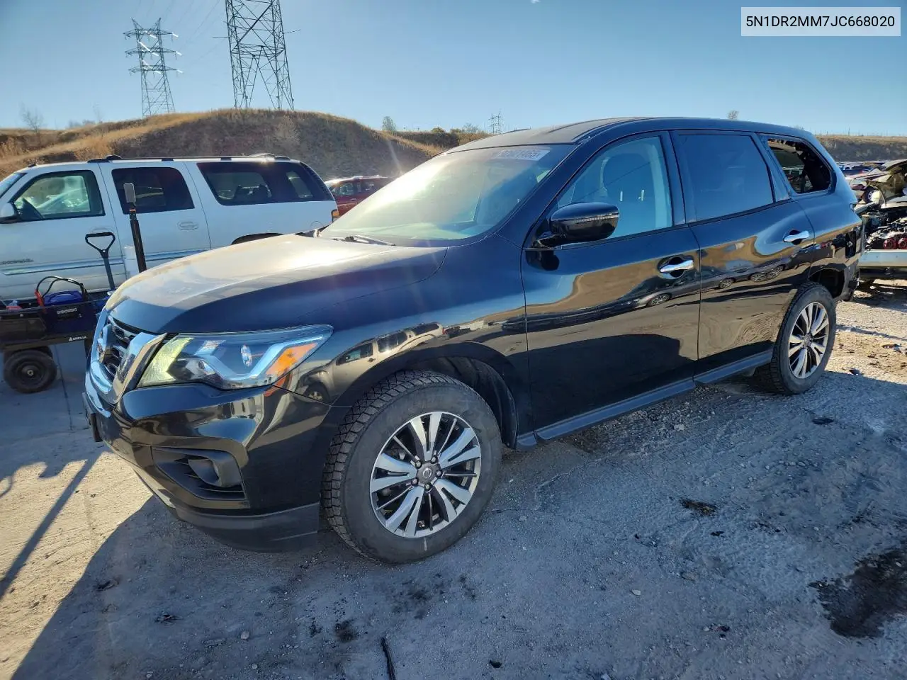 5N1DR2MM7JC668020 2018 Nissan Pathfinder S