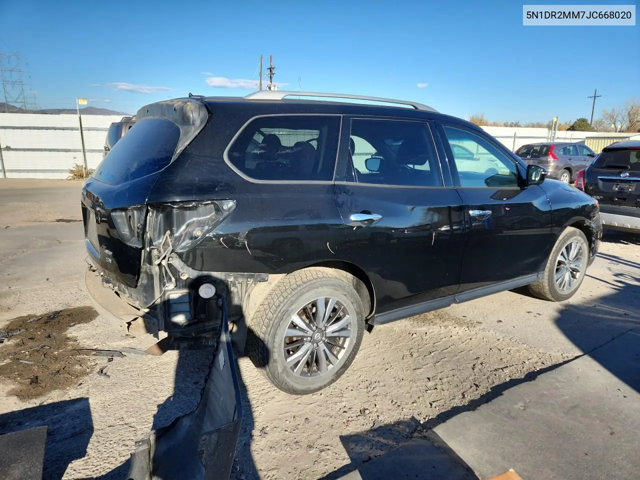 5N1DR2MM7JC668020 2018 Nissan Pathfinder S