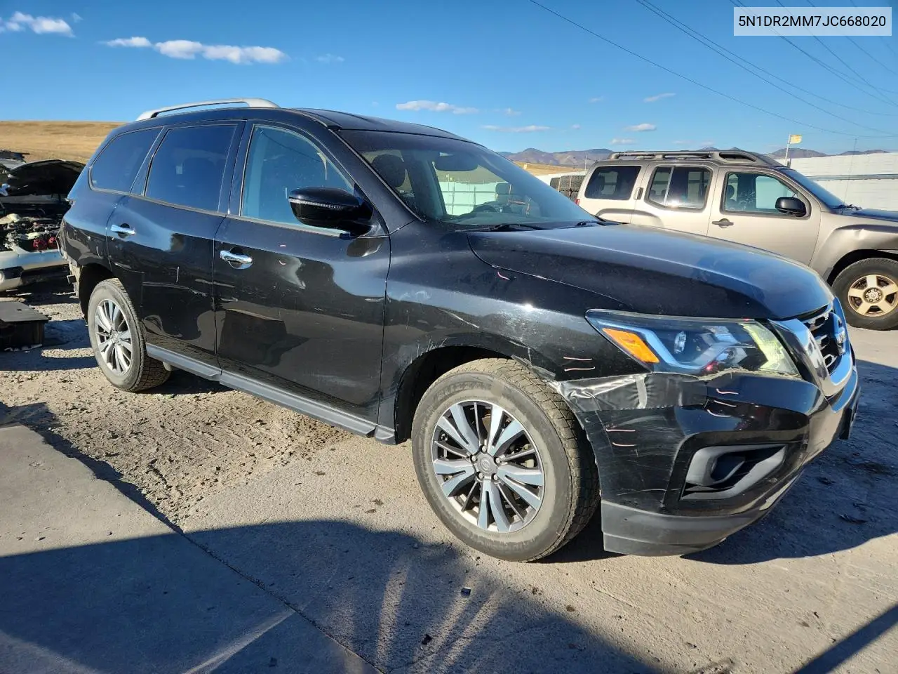 5N1DR2MM7JC668020 2018 Nissan Pathfinder S