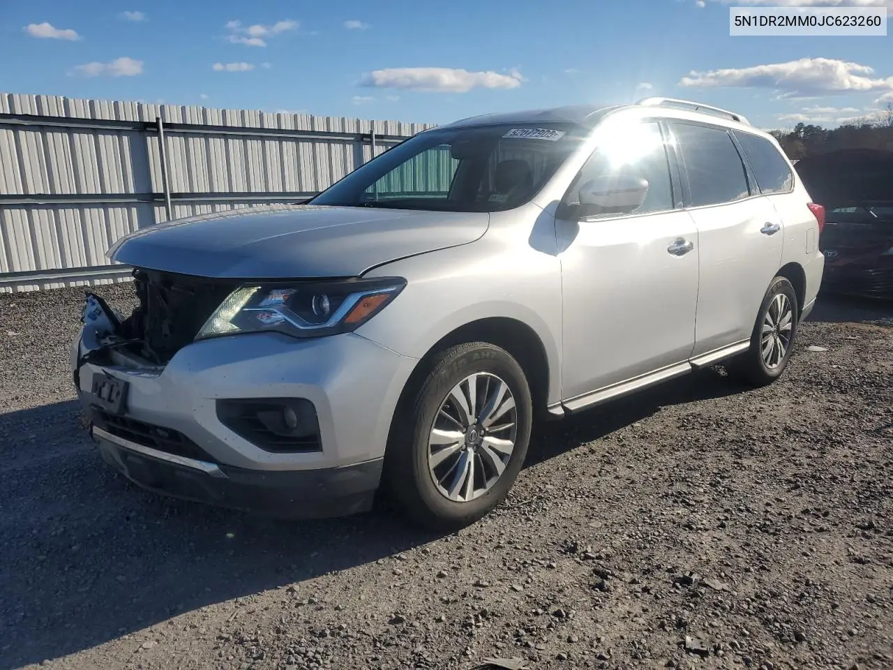 5N1DR2MM0JC623260 2018 Nissan Pathfinder S