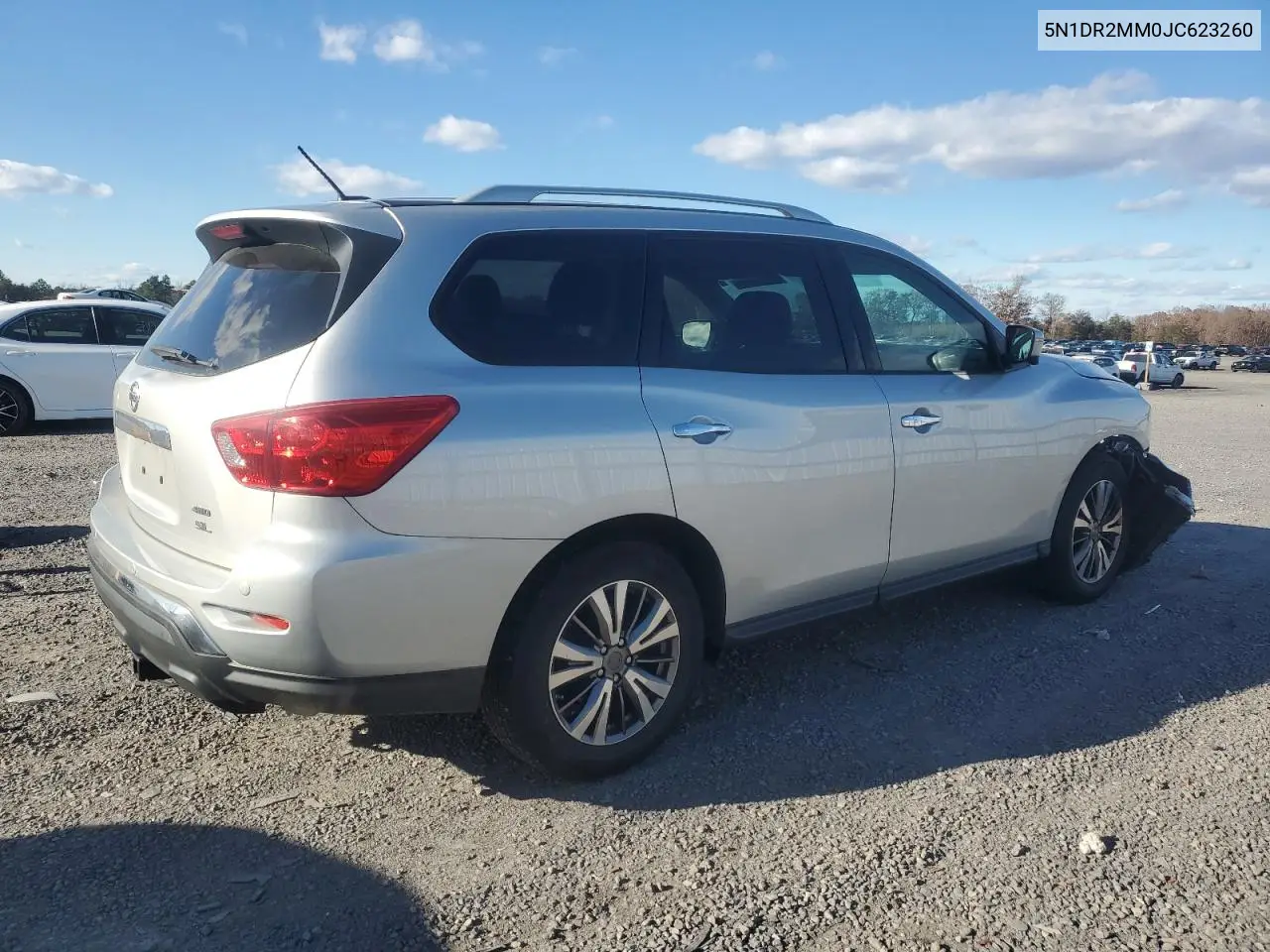 5N1DR2MM0JC623260 2018 Nissan Pathfinder S