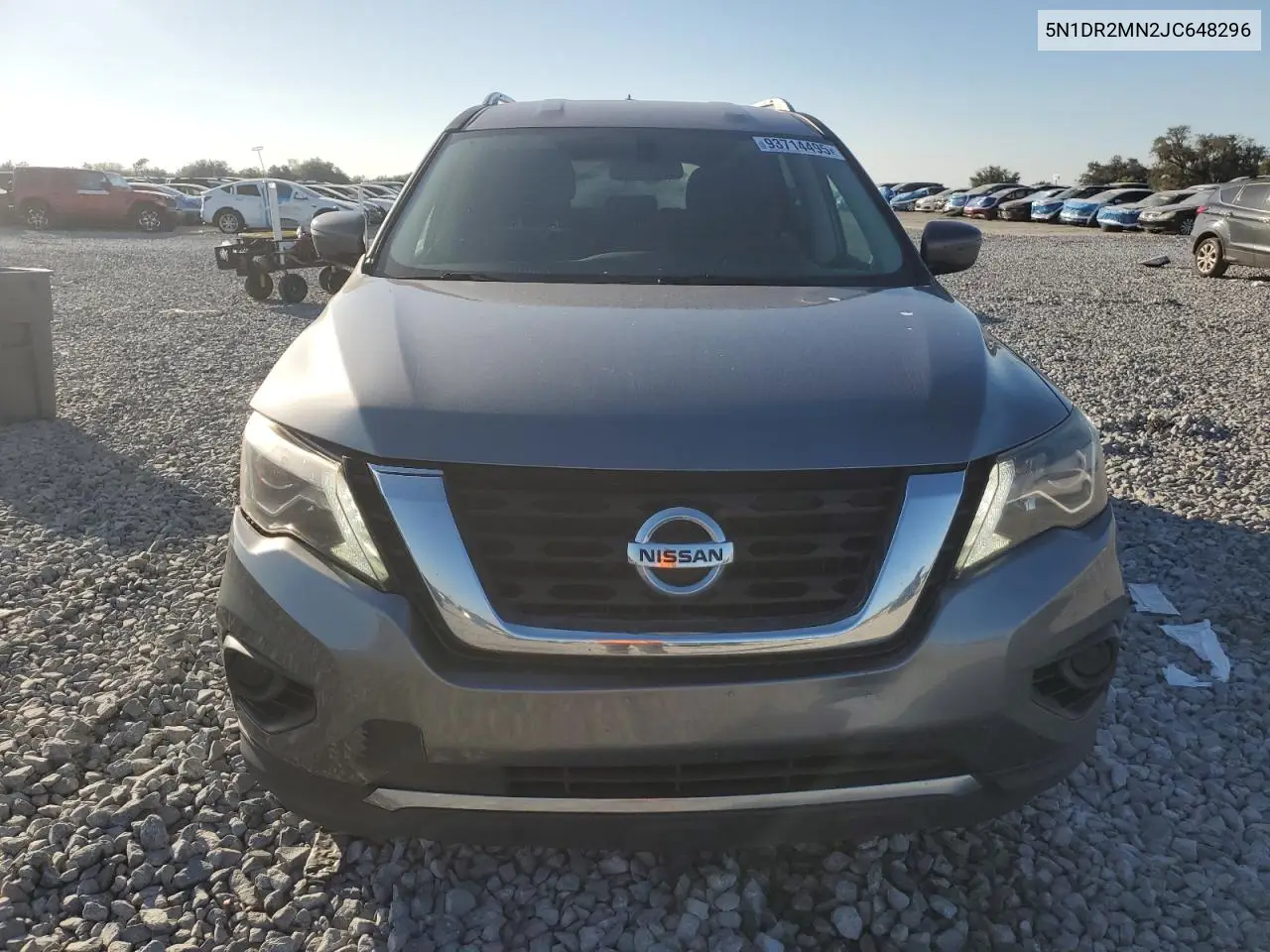 5N1DR2MN2JC648296 2018 Nissan Pathfinder S