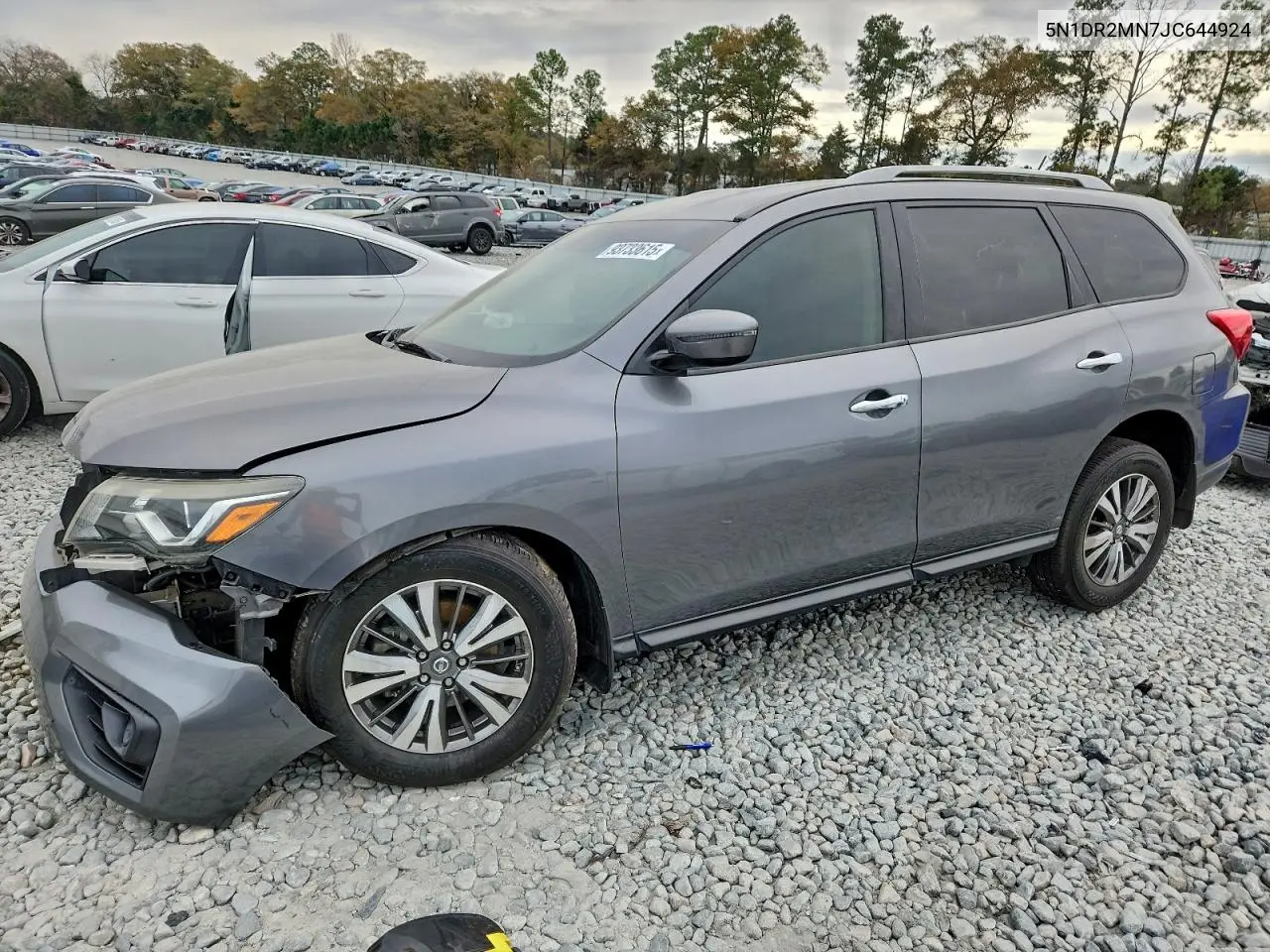5N1DR2MN7JC644924 2018 Nissan Pathfinder S