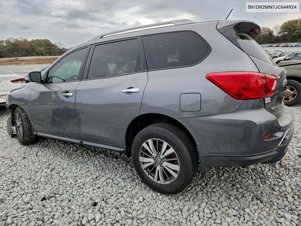 5N1DR2MN7JC644924 2018 Nissan Pathfinder S