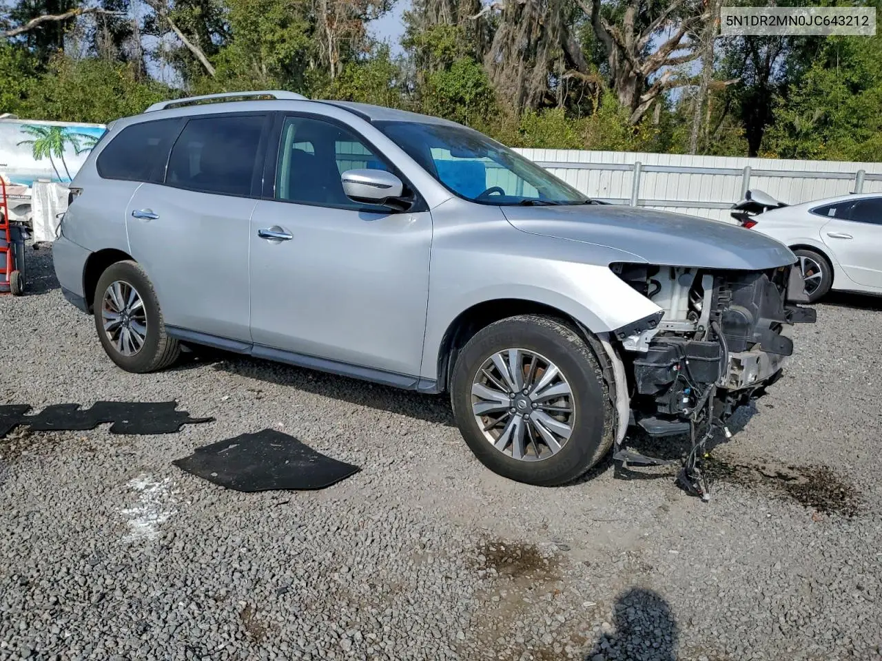 5N1DR2MN0JC643212 2018 Nissan Pathfinder S
