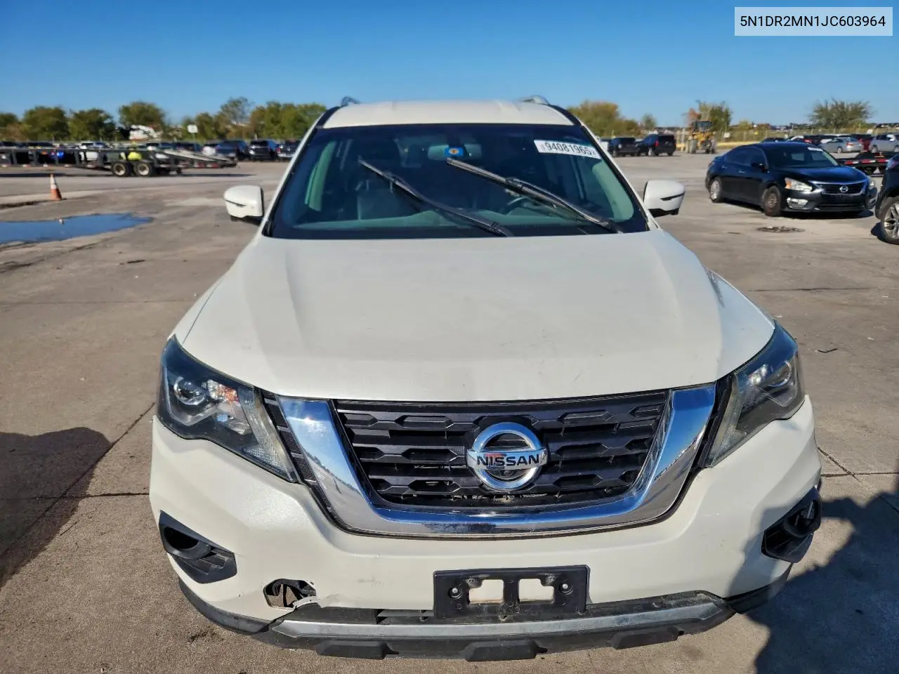 5N1DR2MN1JC603964 2018 Nissan Pathfinder S