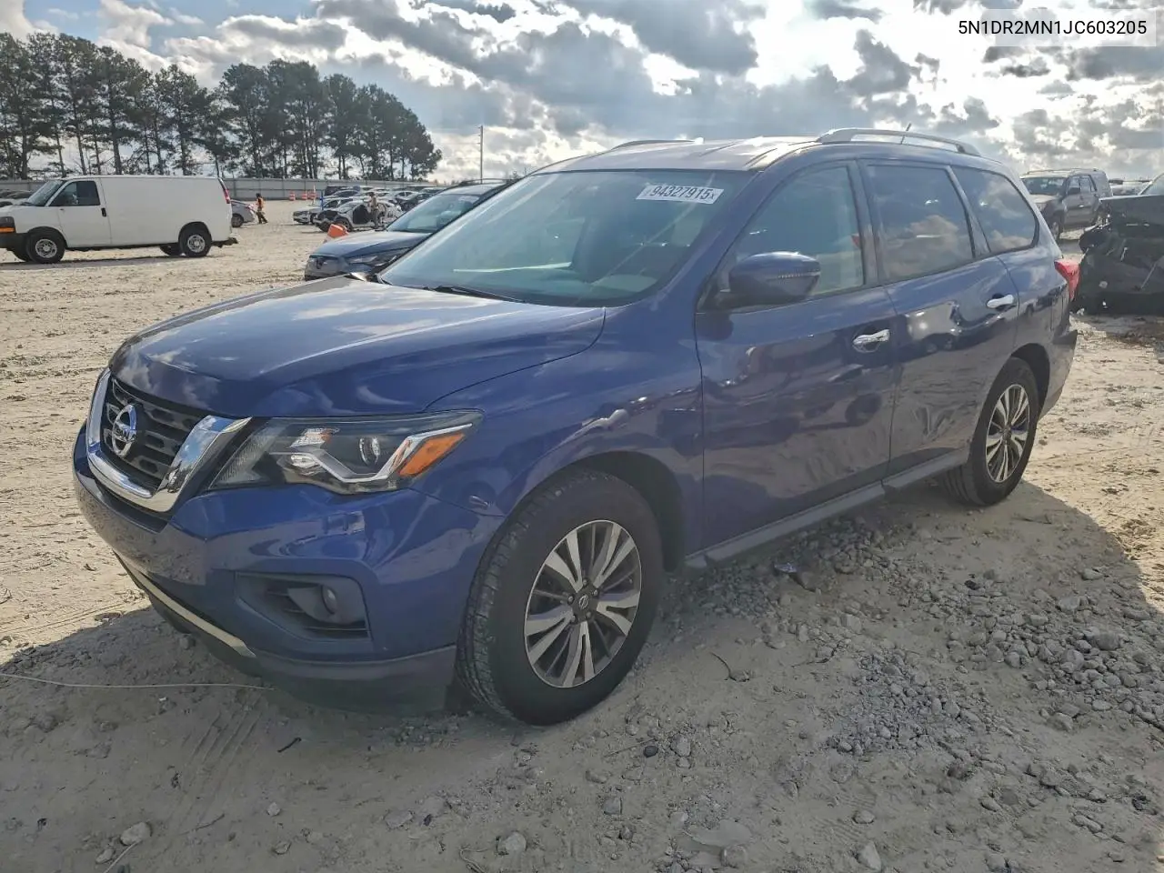 5N1DR2MN1JC603205 2018 Nissan Pathfinder S