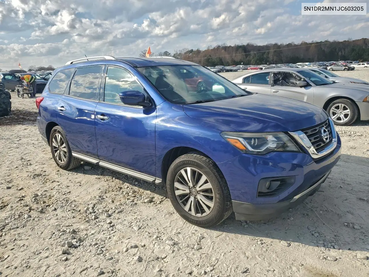 5N1DR2MN1JC603205 2018 Nissan Pathfinder S
