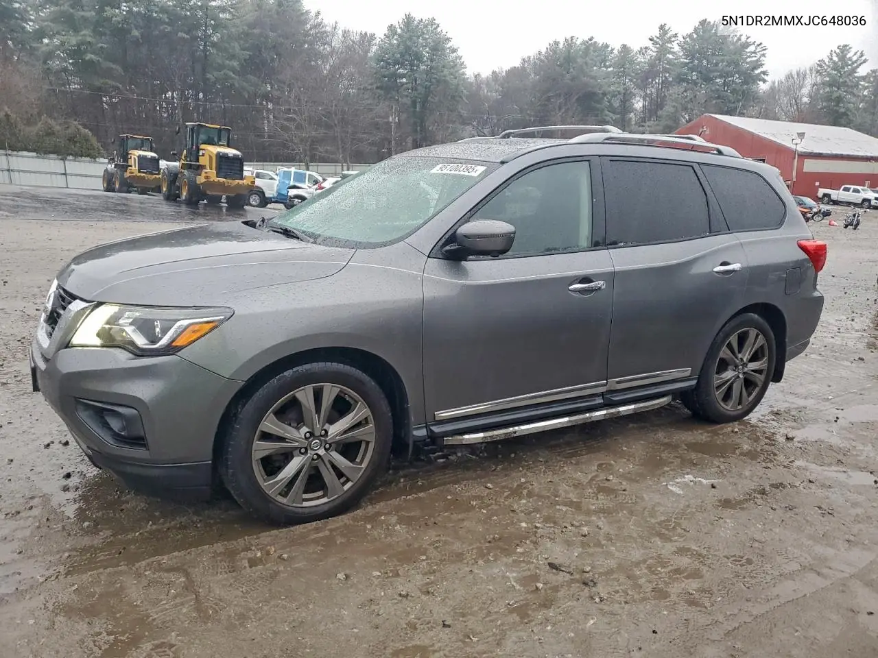 5N1DR2MMXJC648036 2018 Nissan Pathfinder S