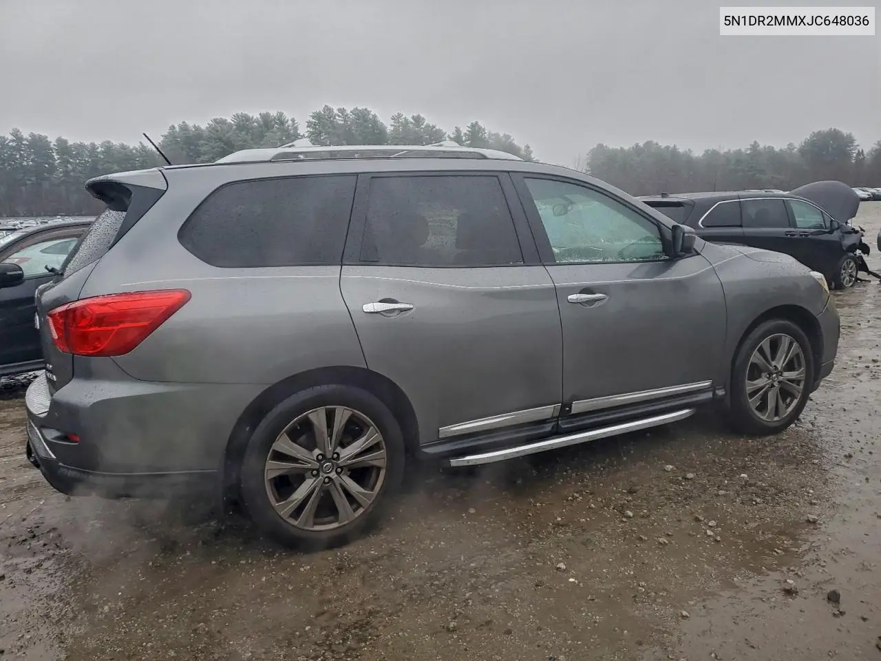 5N1DR2MMXJC648036 2018 Nissan Pathfinder S