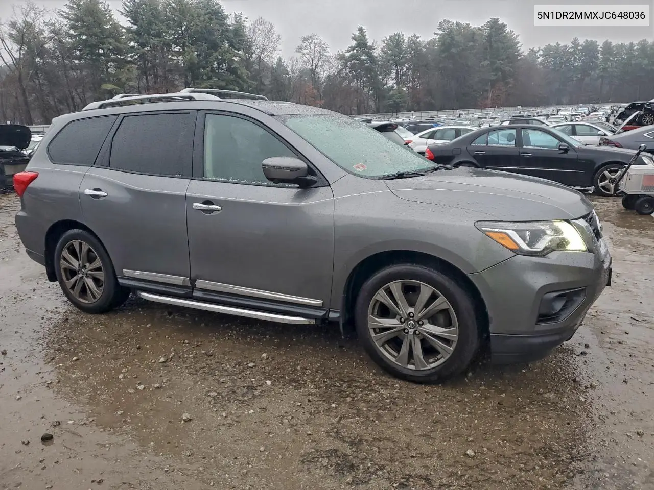 5N1DR2MMXJC648036 2018 Nissan Pathfinder S