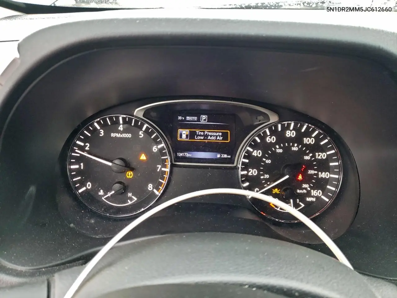 5N1DR2MM5JC612660 2018 Nissan Pathfinder S